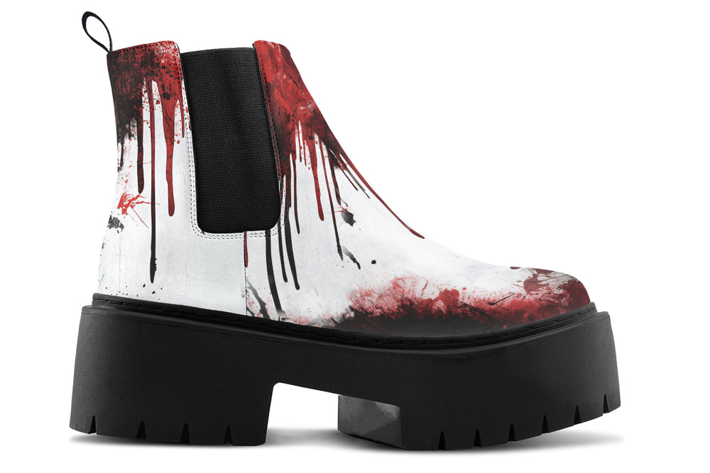 Oops My Bad Platform Chelsea Boots