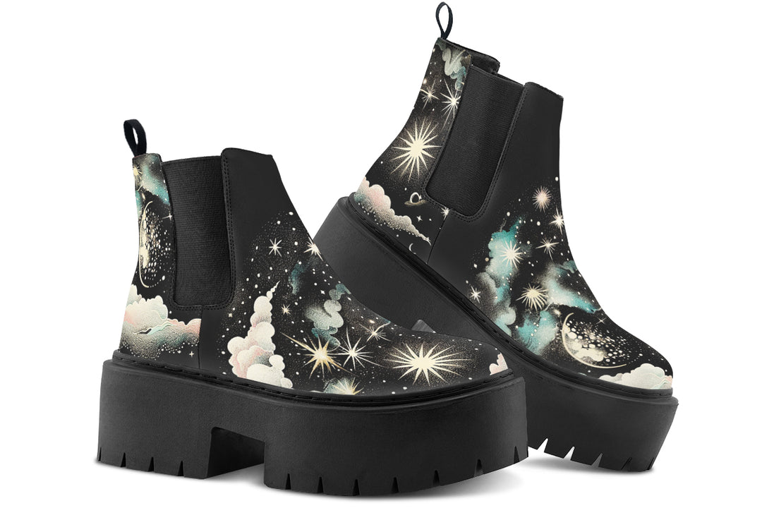Orion’s Dream Platform Chelsea Boots