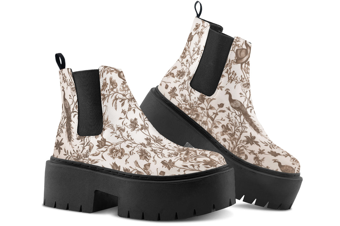 Palatial Platform Chelsea Boots