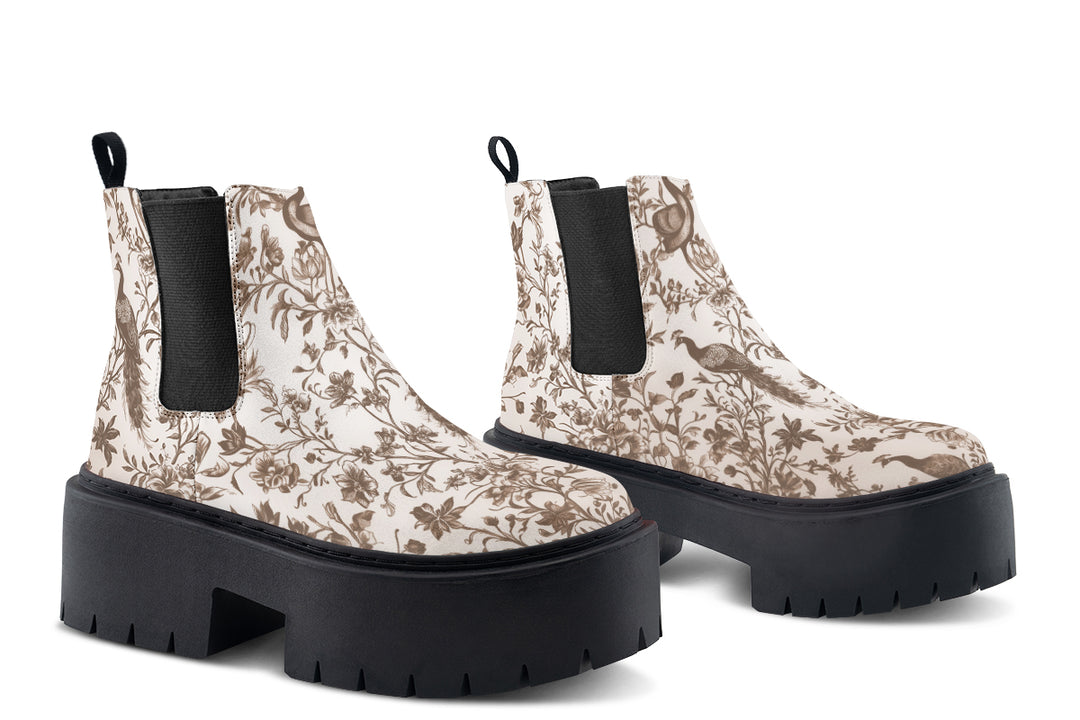 Palatial Platform Chelsea Boots