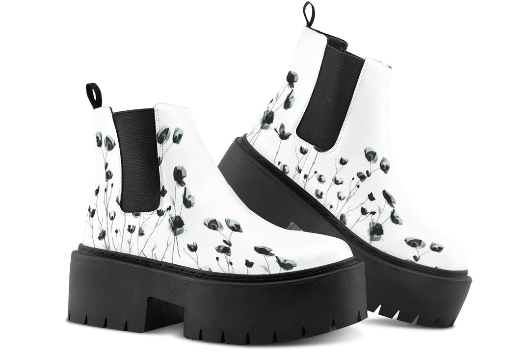 Poppy Platform Chelsea Boots