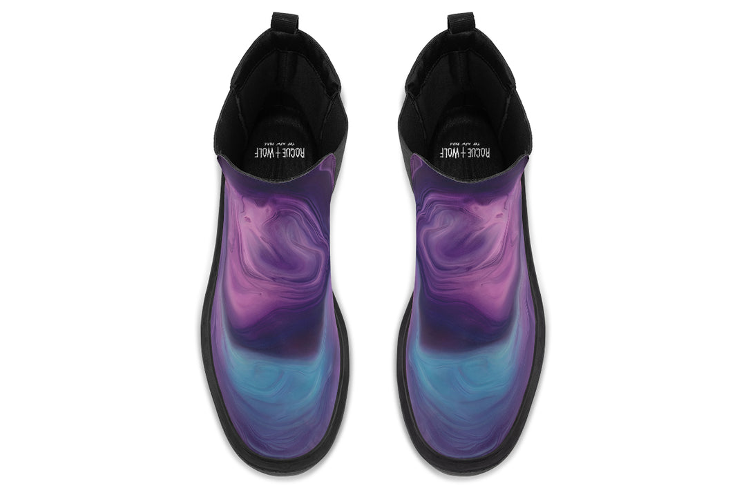 Prismatic Currents Platform Chelsea Boots