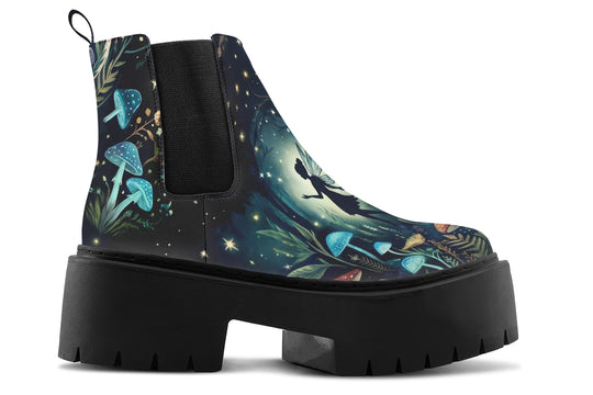 Puck Platform Chelsea Boots