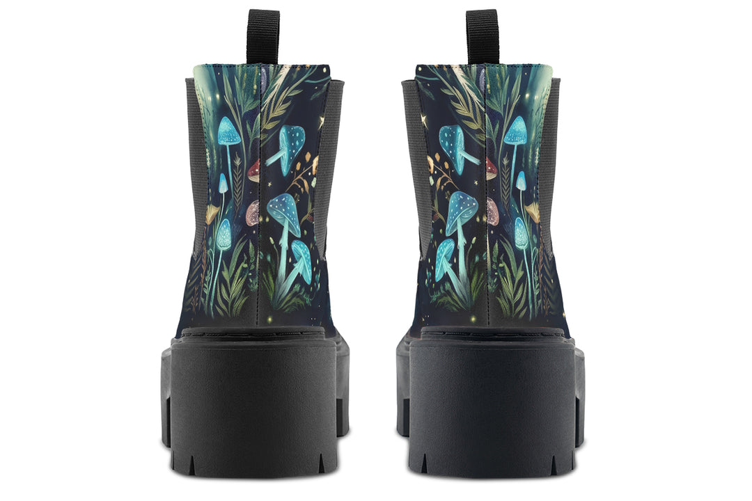 Puck Platform Chelsea Boots