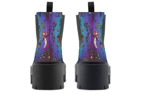Rainbow Herbology Platform Chelsea Boots