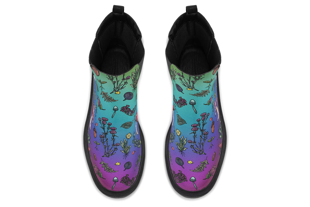 Rainbow Herbology Platform Chelsea Boots