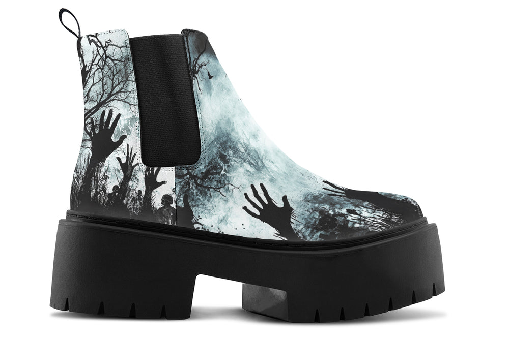 Reanimated Platform Chelsea Boots