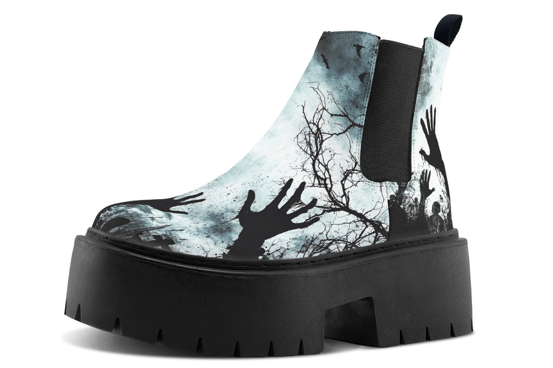 Reanimated Platform Chelsea Boots
