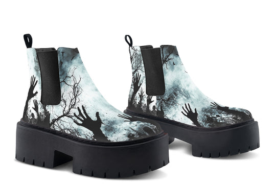 Reanimated Platform Chelsea Boots