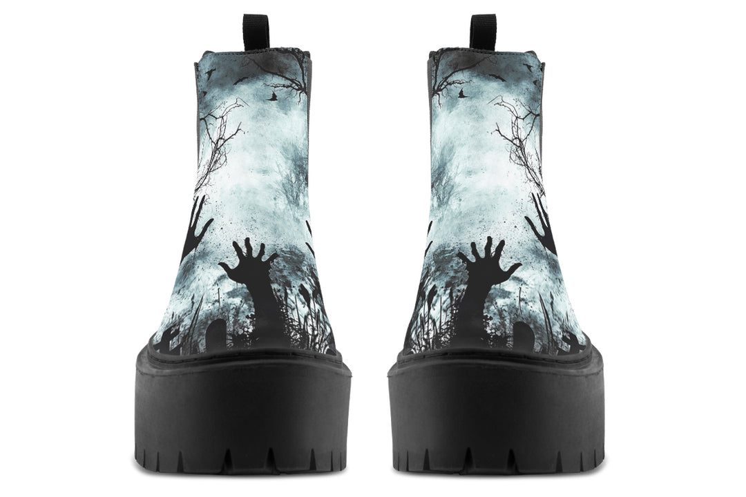 Reanimated Platform Chelsea Boots