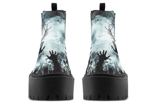 Reanimated Platform Chelsea Boots