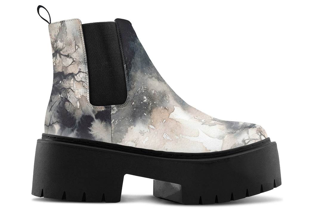 Smoke Platform Chelsea Boots