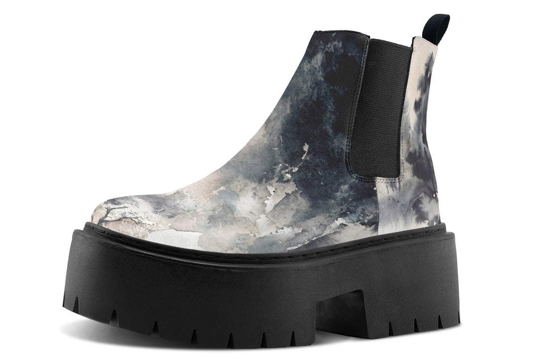 Smoke Platform Chelsea Boots