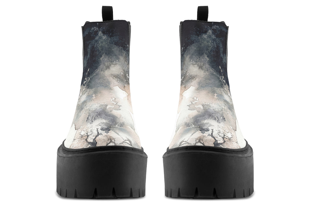 Smoke Platform Chelsea Boots