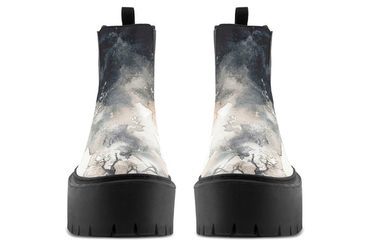 Smoke Platform Chelsea Boots