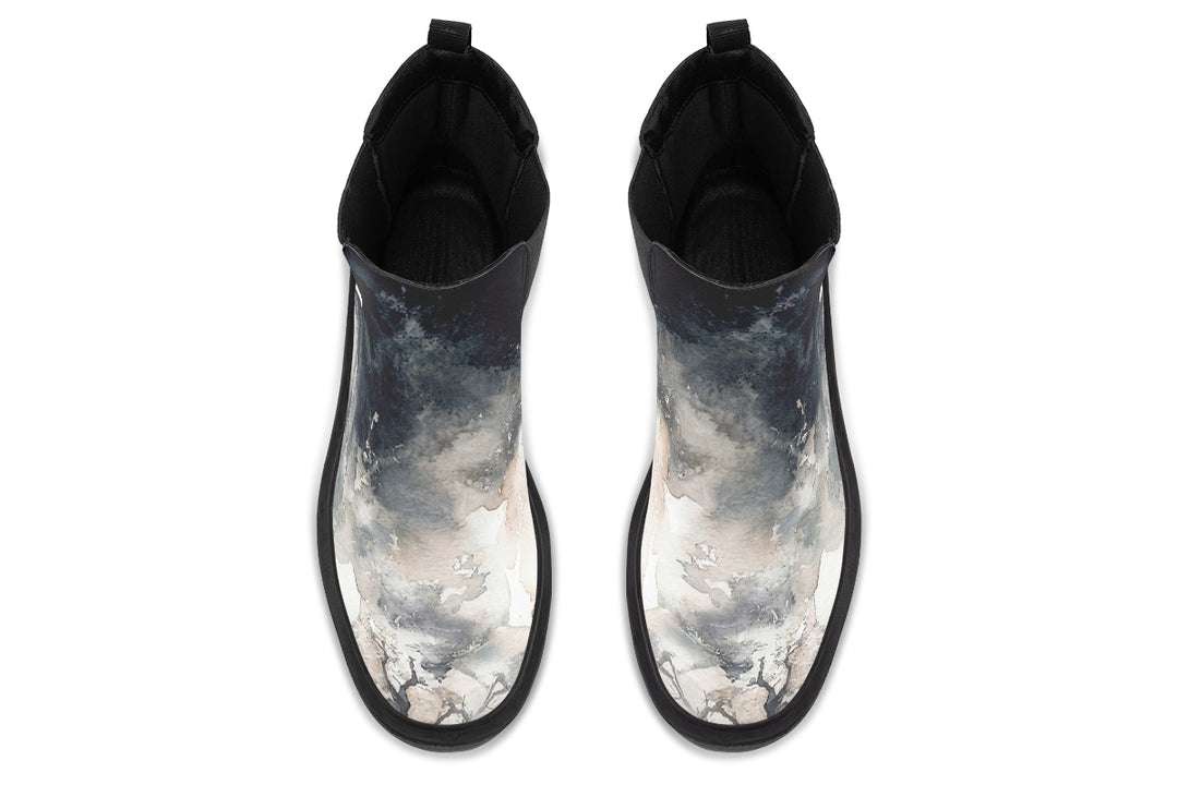 Smoke Platform Chelsea Boots