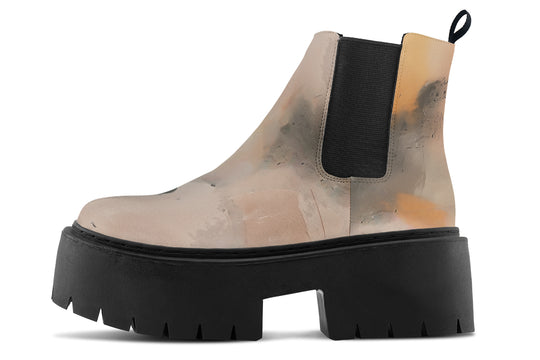 Smoky Sands Platform Chelsea Boots