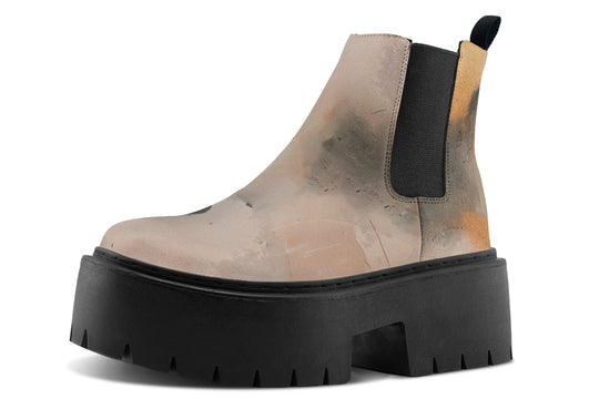 Smoky Sands Platform Chelsea Boots