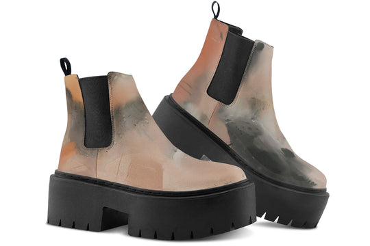 Smoky Sands Platform Chelsea Boots