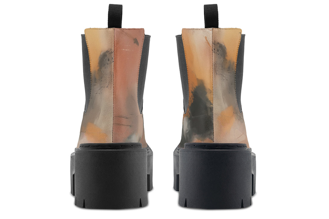 Smoky Sands Platform Chelsea Boots
