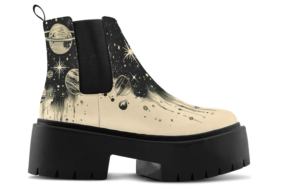 Starwalker Platform Chelsea Boots