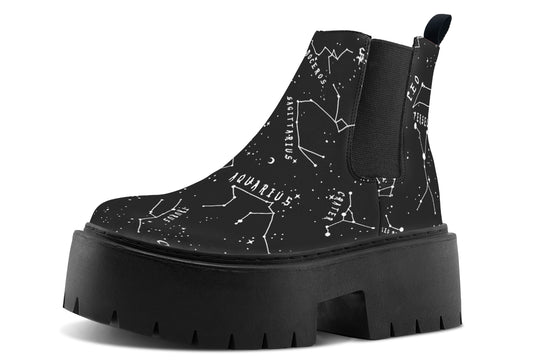 Stellar Platform Chelsea Boots
