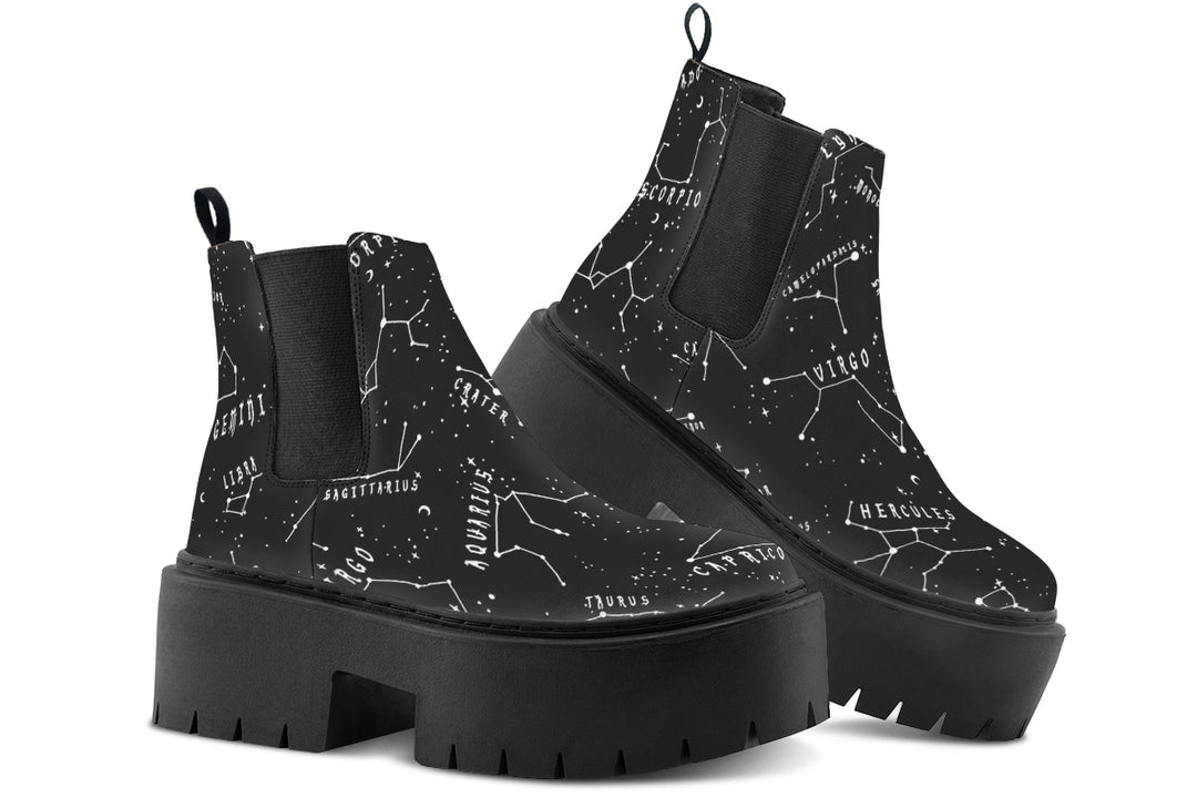 Stellar Platform Chelsea Boots