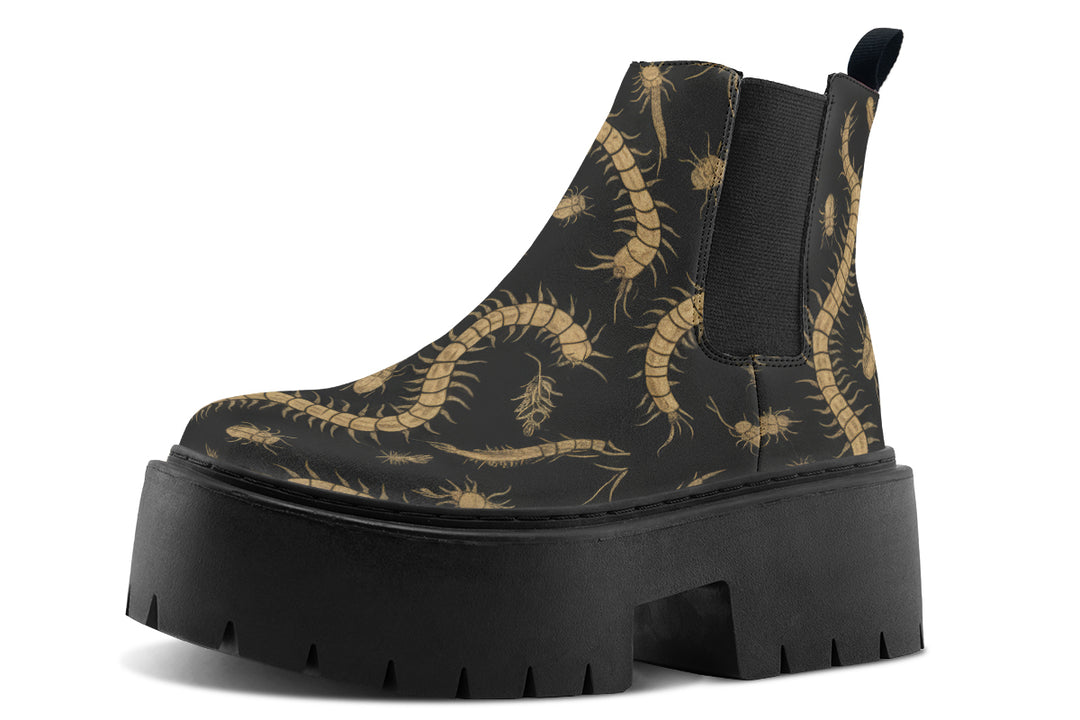 The Crawling Platform Chelsea Boots