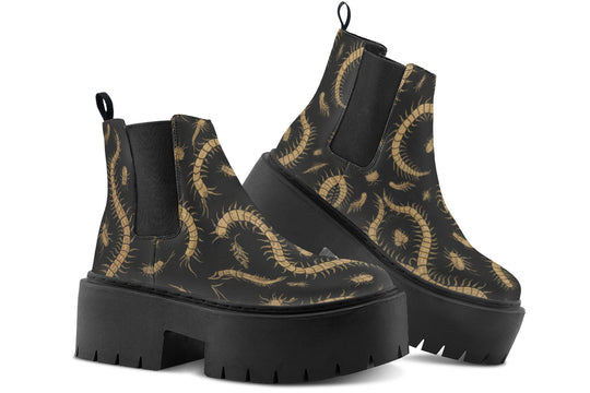 The Crawling Platform Chelsea Boots