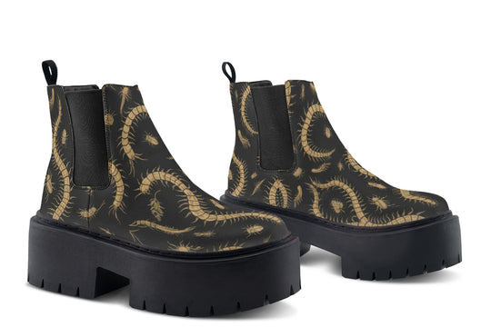 The Crawling Platform Chelsea Boots