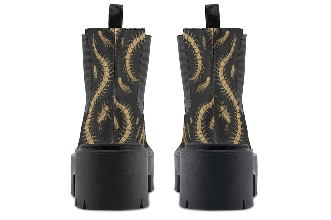 The Crawling Platform Chelsea Boots