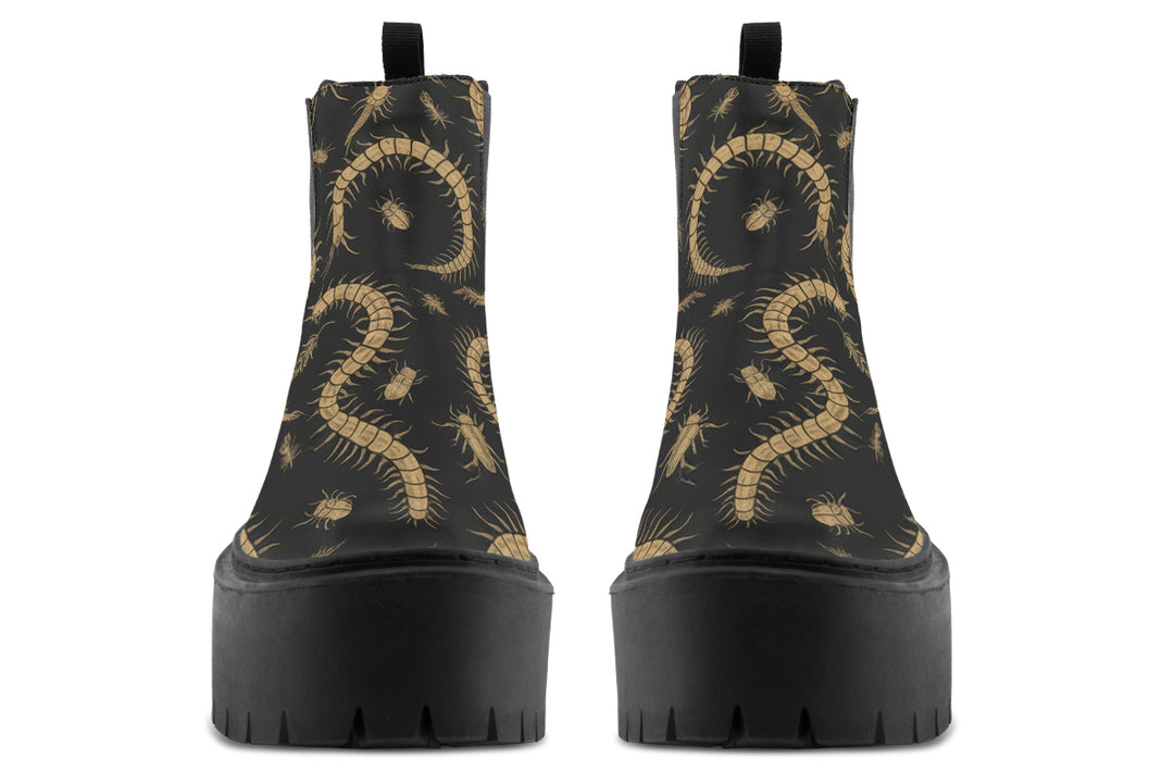 The Crawling Platform Chelsea Boots