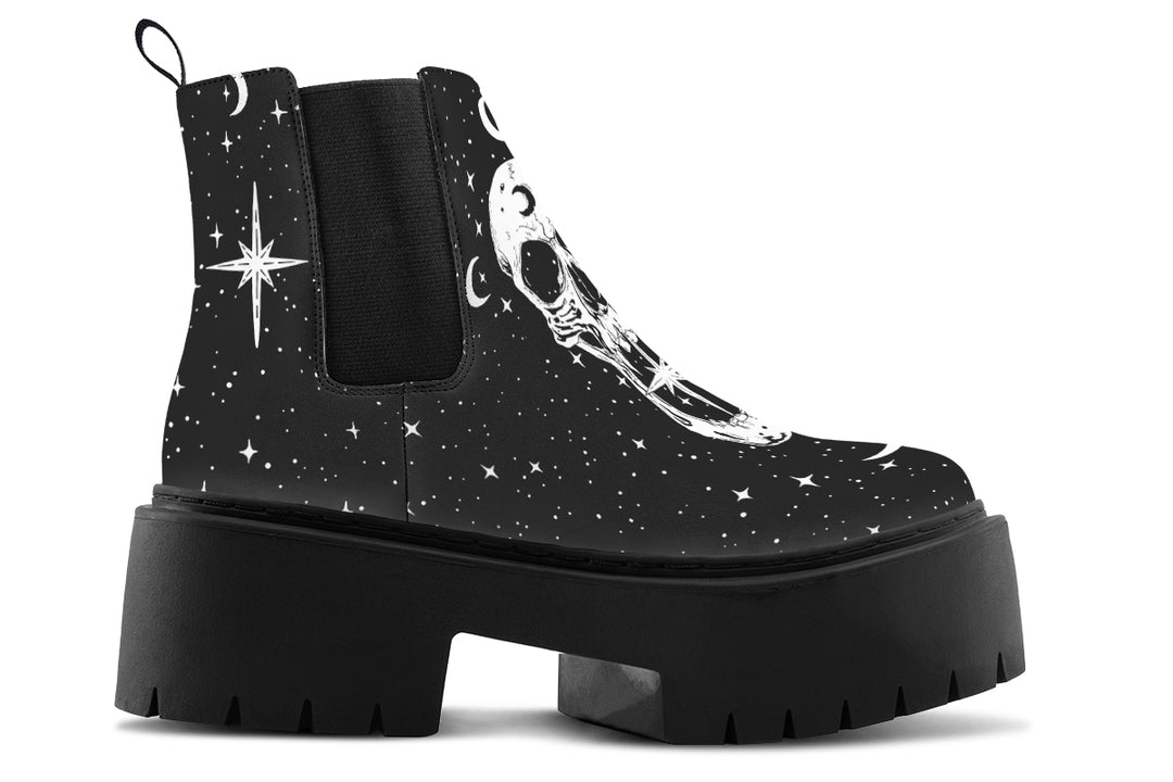 The Star Tarot Platform Chelsea Boots