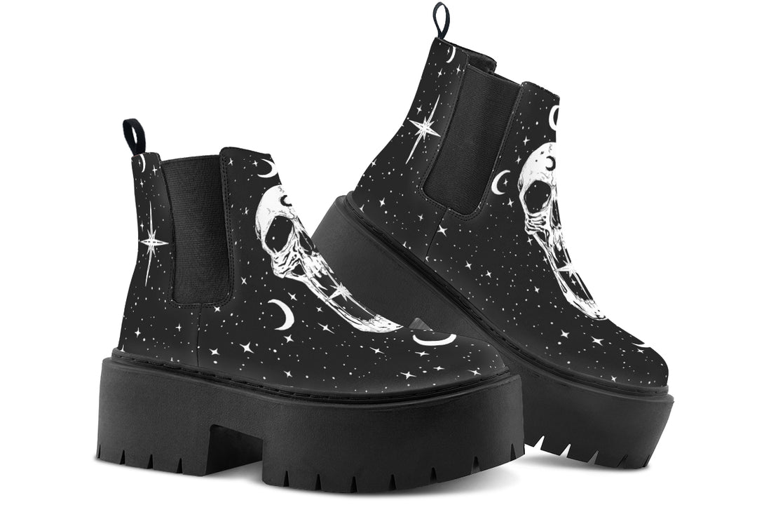 The Star Tarot Platform Chelsea Boots