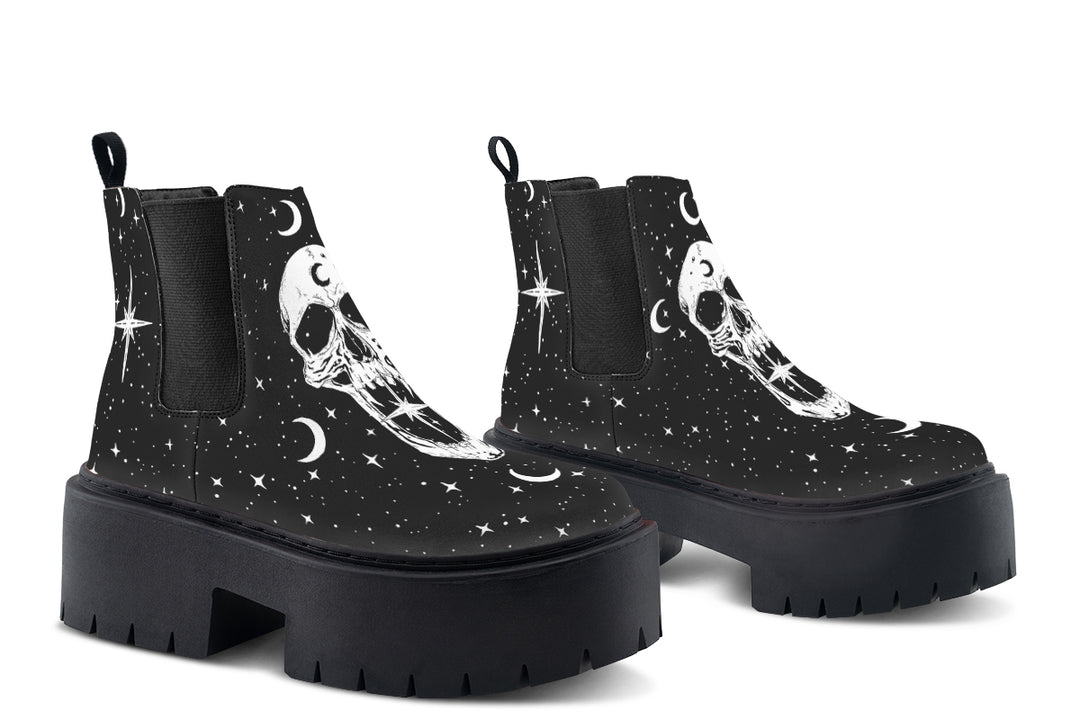 The Star Tarot Platform Chelsea Boots