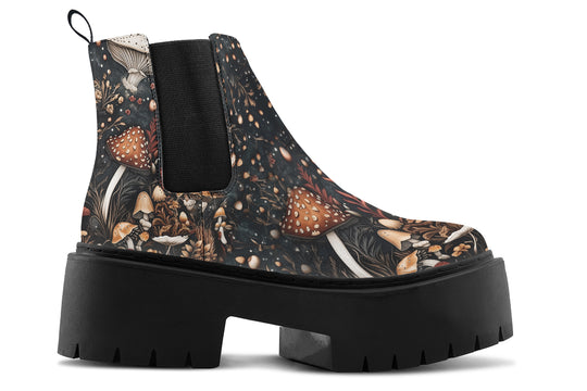 Toadstool Harvest Platform Chelsea Boots