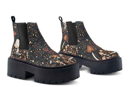 Toadstool Harvest Platform Chelsea Boots