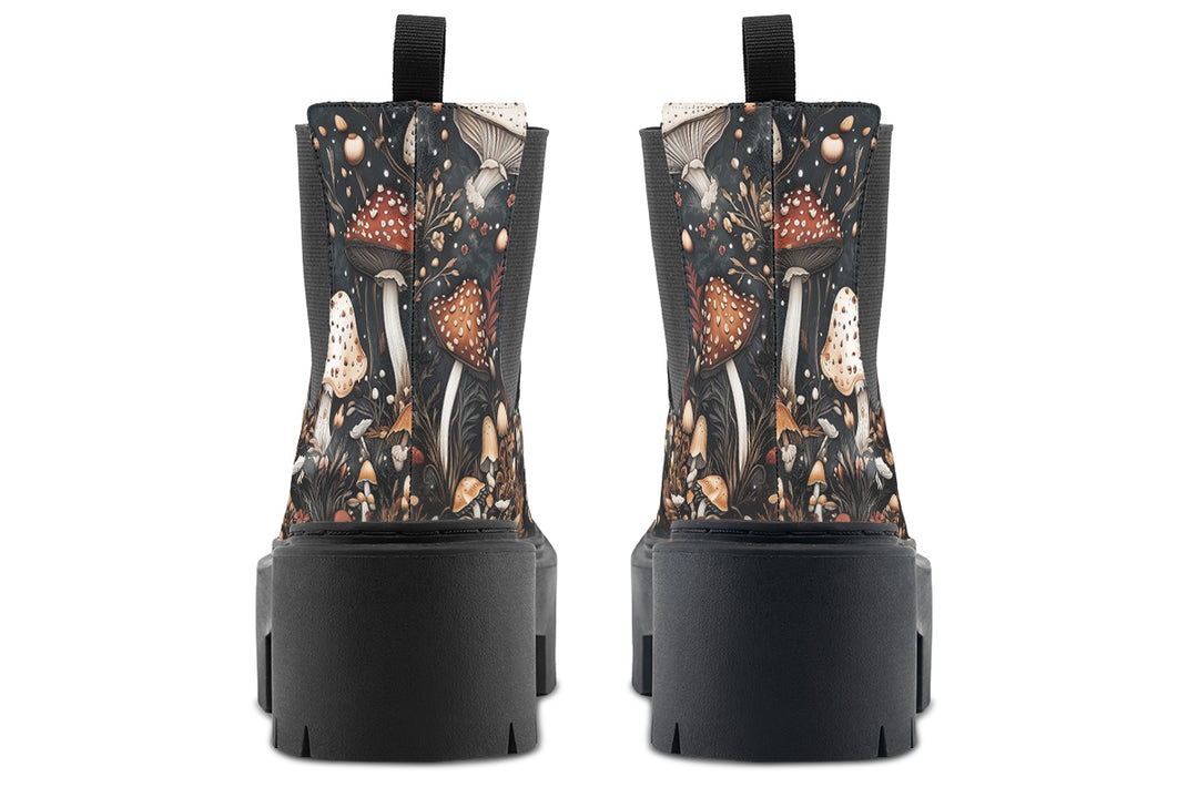 Toadstool Harvest Platform Chelsea Boots