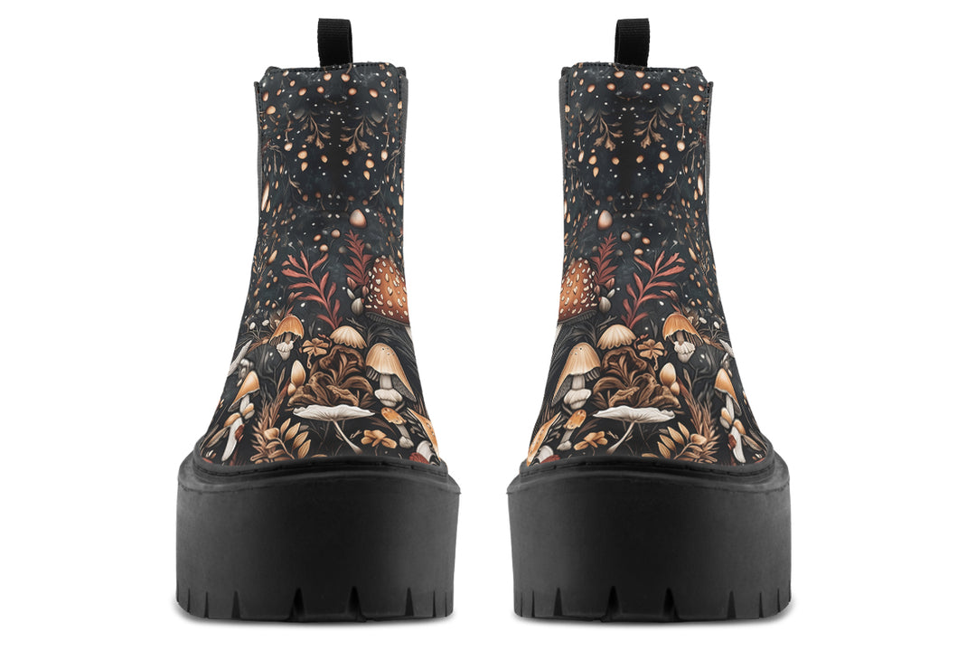 Toadstool Harvest Platform Chelsea Boots