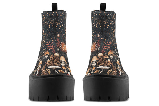 Toadstool Harvest Platform Chelsea Boots