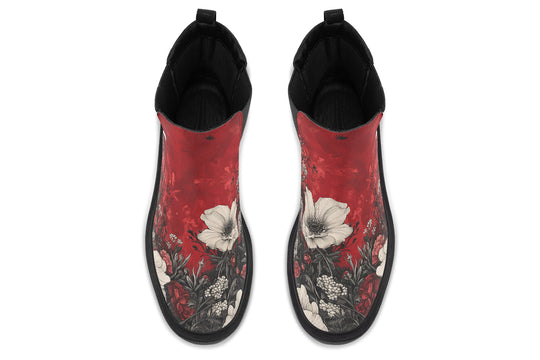 Twilight Cat Platform Chelsea Boots