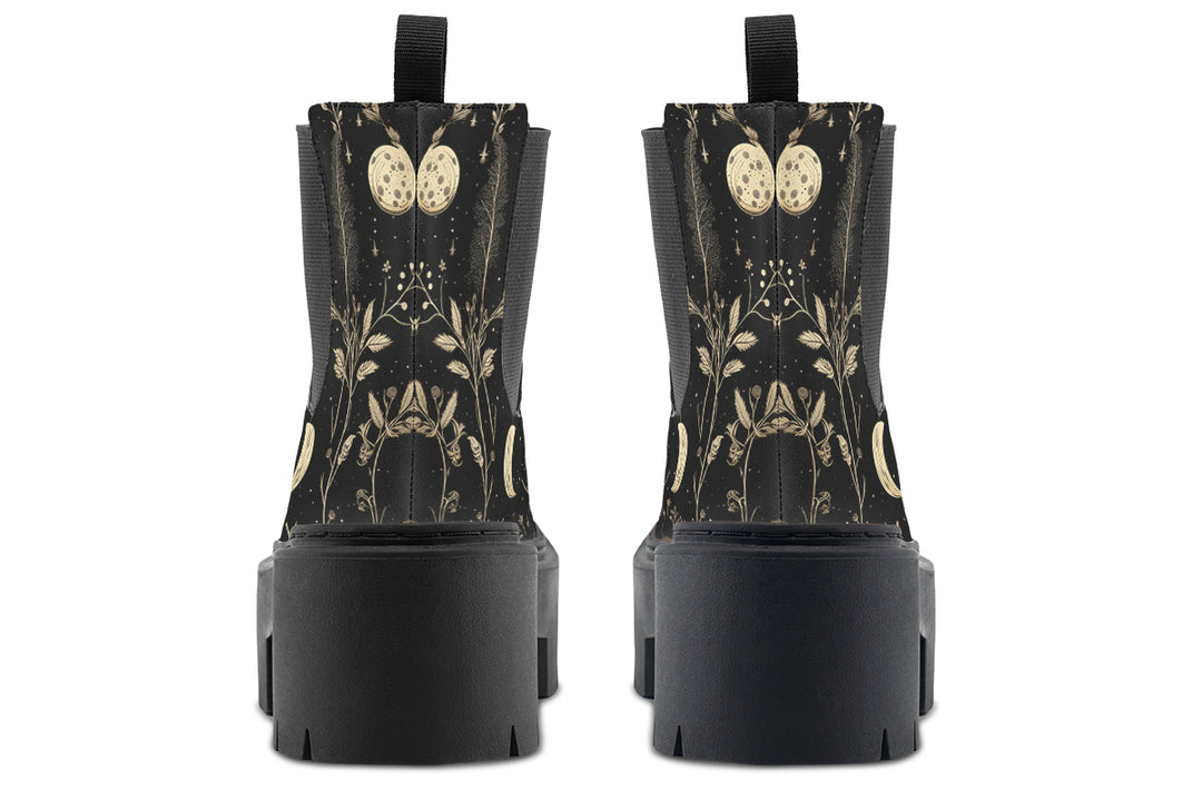 Twilight Garden Platform Chelsea Boots
