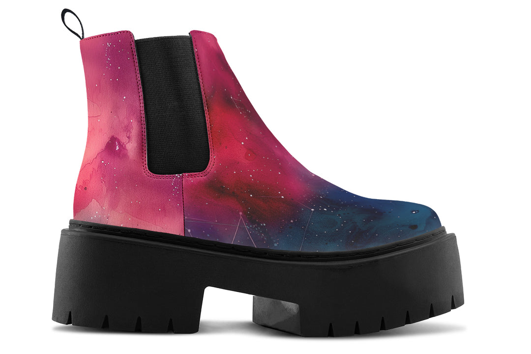 Twilight Platform Chelsea Boots