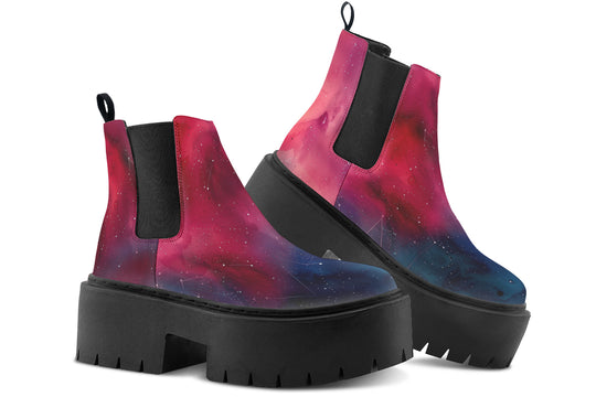 Twilight Platform Chelsea Boots