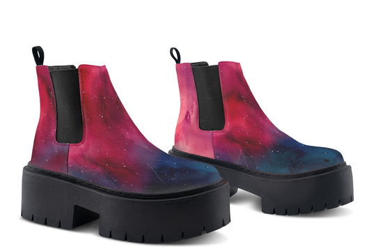 Twilight Platform Chelsea Boots