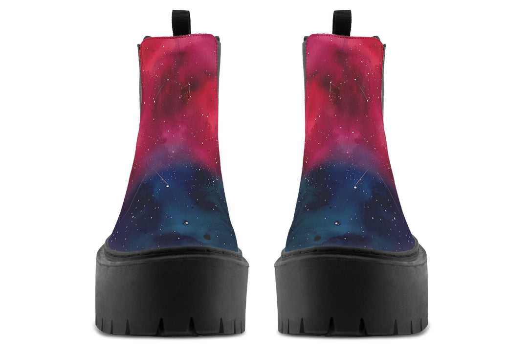 Twilight Platform Chelsea Boots