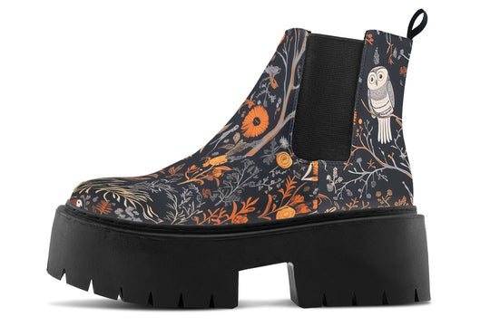 Twilight Watcher Platform Chelsea Boots