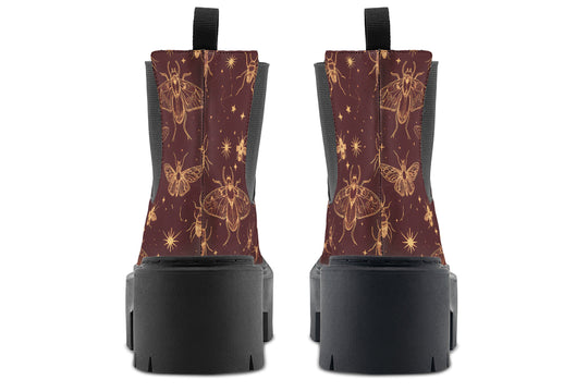 Umbral Wings Platform Chelsea Boots