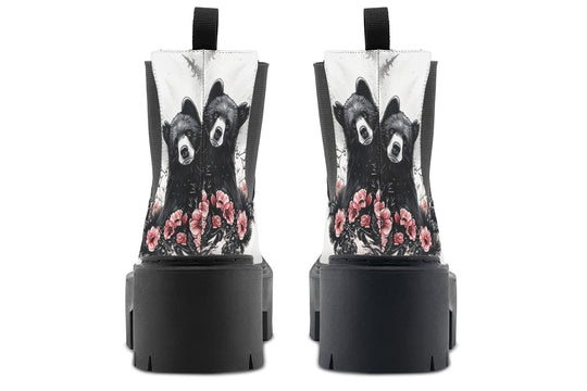 Wildflower Bear Platform Chelsea Boots