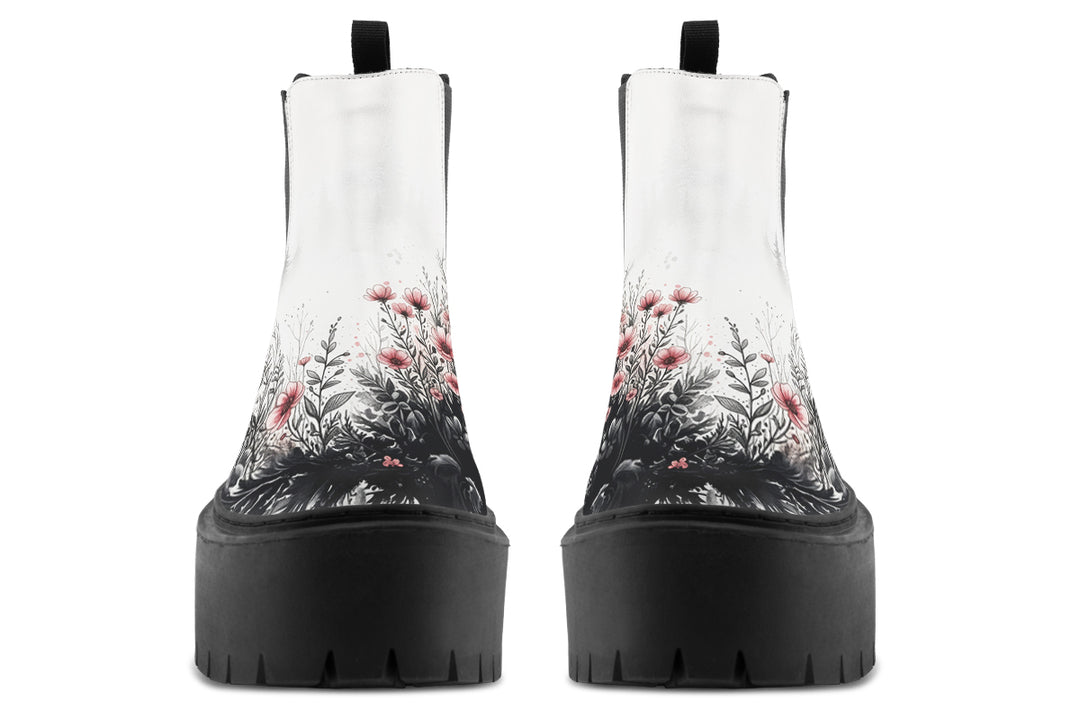 Wildflower Bear Platform Chelsea Boots